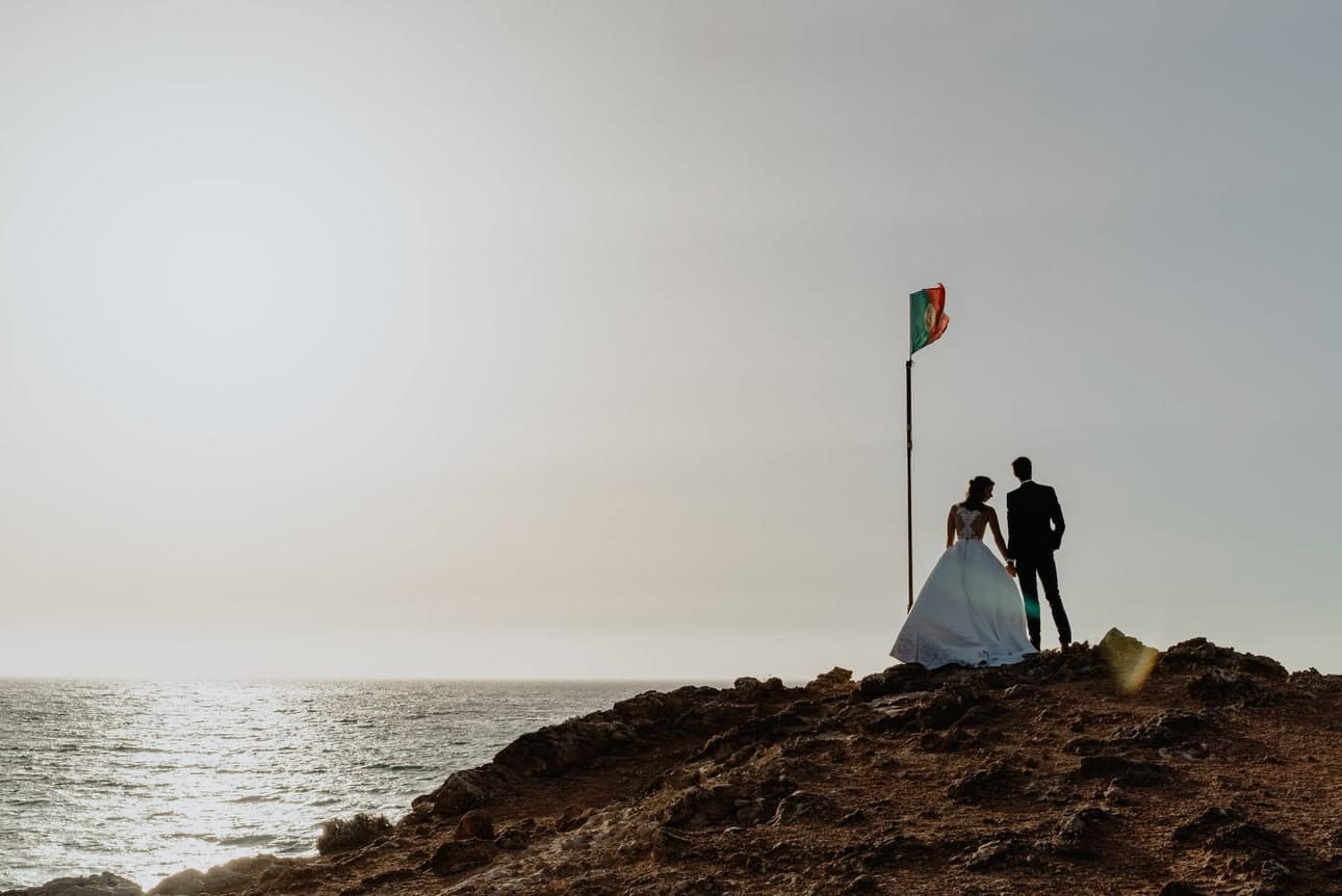 Across forest and ocean: Sintra wedding