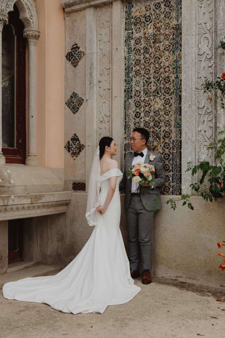 Camelia Gardens Elopement Monserrate Sintra 210